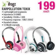 Ifrogz EarPollution Toxix-Each