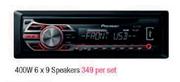 Proneer 400W 6X9 Speakers-Per Set