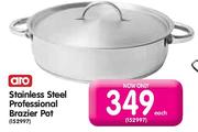 Aro Stainless Steel Professional Brazier Pot