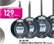 De Buyer 180mm Blue Steel Fry Pan