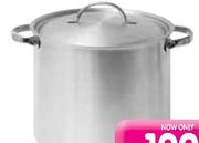 Aro 8L Stainless Steel Professional Stock Pot