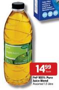 PnP 100% Pure Juice Blend Assorted-1.5 Litre Each