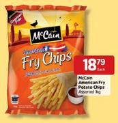 Mccain American Fry Potato Chips Assorted -1kg Each