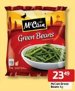  Mccain Green Beans-1kg Each