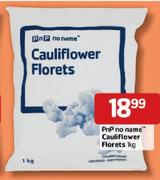 PnP No Name Cauliflower Florets-1kg