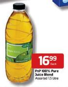 PnP 100% Pure Juice Blend Assorted-1.5L Each