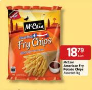 McCain American Fry Potato Chips Assorted - 1kg Each