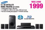 Samsung 5.1 3D Satellite Home Theatre(HT-E3500)-Each