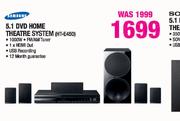 Samsung 5.1 DVD Home Theatre System(HT-E450)-Each