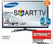 Samsung 40"LED Smart TV(40ES6200)-Each