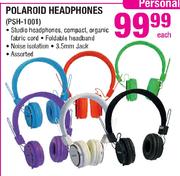 Polaroid Headphones(PSH-1001)-Each