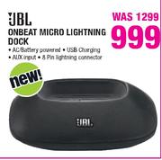 UBL Onbeat Micro Lightning Dock