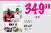 Wii Games Fifa 12-Each
