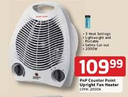 Pnp Counter Point Upright Fan Heater-CPFH-2000A