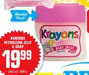 Krayons Petroleum Jelly & Soap-250ml+100g