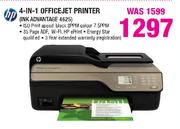 HP 4-in-1 Officejet Printer(INK ADVANTAGE 4625)