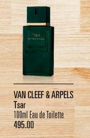 Special Van Cleef Arpels Tsar 100ml Eau De Toilette m.guzzle .za