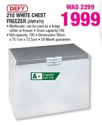 Defy 210 white Chest Freezer(DMF470)