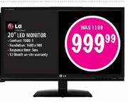 LG 20" LED Monitor