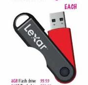 Lexar 8GB Flash Drive-each