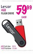 Lexar 4GB Flash Drive-each