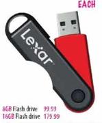 Lexar 16GB Flash Drive-each