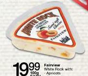 Fairview White Rock With:Apricots-100gm Each