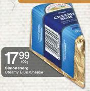 Simonsberg Creamy Blue Cheese-100gm