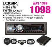 Logik 4-In-1 Car System(LK-4001)