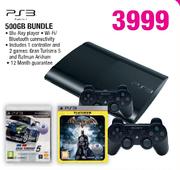 PS3 500GB Bundle
