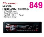 Pioneer MP3/USB Front Loader(DEH-1550UB)