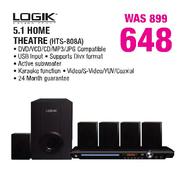 Logik 5.1 Home Theatre(HTS-808A)