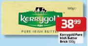 Kerrygold Pure Irsh Butter Brick - 500gm