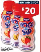 Danone Yogi Sip Low Fat Drinking Yoghurt - 3 x 300gm