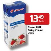 Clover UHT Dairy Cream-250ml Each