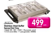 Sunbeam Stainless Steel Buffet Server/Hot Tray-Each
