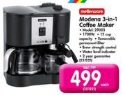 Mellerware Modena 3-In-1 Coffee Maker-Each