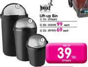 Holly Lift-Up Bin-12ltr