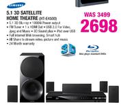 Samsung 5.1 3D Satelite Home Theatre(HT-E4500)