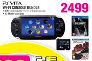Psvita Wi-Fi Console Bundle