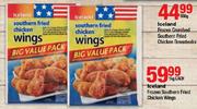 Iceland Frozen Southern Fried Chicken Wings-1kg Each