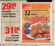 Iceland Frozen Breaded Chicken Nuggets-450gm