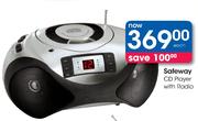 Safeway CD Player With Radio-Each
