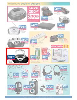 Clicks : Home & Electrical Savings (25 Sep - 27 Oct 2013), page 5