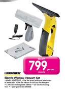 Karcher Electric Window Vacuum Set-WV50PLUS Per Set