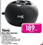 Special Tevo Shox Mini Speaker Each m.guzzle .za