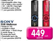 Sony 2GB Walkman-Each