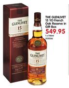 The Glenlivet 15 YO French Oak Reserve In Gift Box-750ml