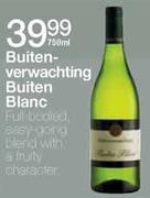 Buiten-Verwachting Buiten Blanc-750ml