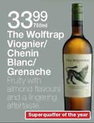 The Wolftrap Viognier/Chenin Blanc/Grenache-750ml